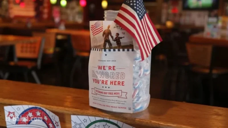 Veterans Day 2025: Find Free Meals and Discounts on November 11