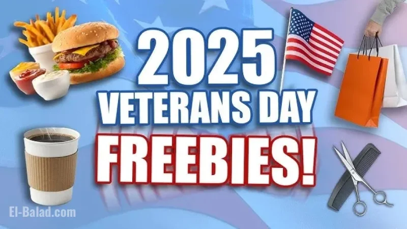 Veterans Day free meals 2025: the biggest restaurant offers, hours, and how to redeem