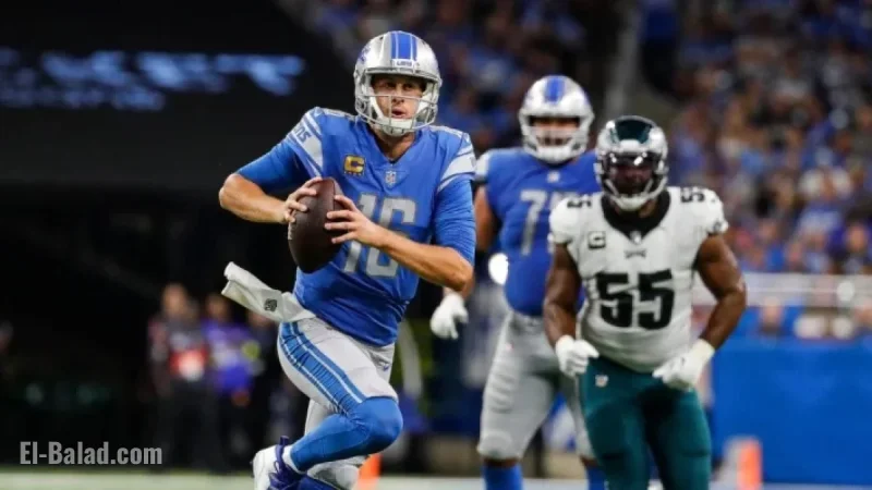 Week 11 NFL Odds: Lions vs. Eagles Showdown in Philadelphia