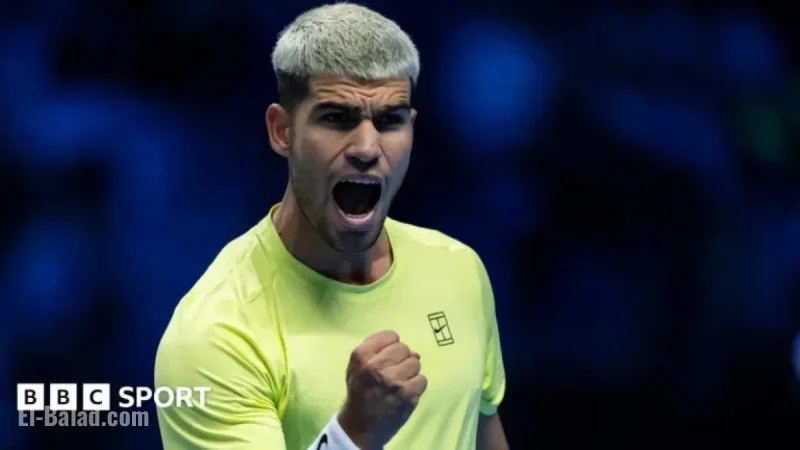 Alcaraz Triumphs Over De Minaur at ATP Finals