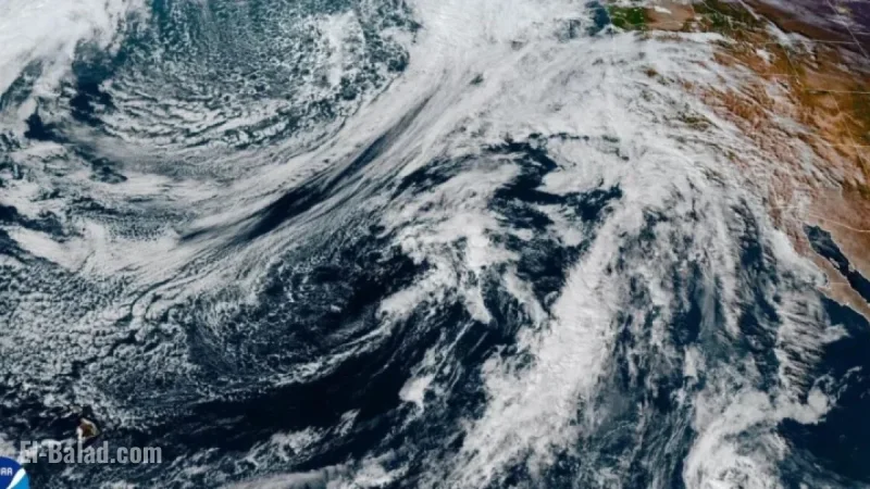Atmospheric River Storm to Drench California with Days of Rain