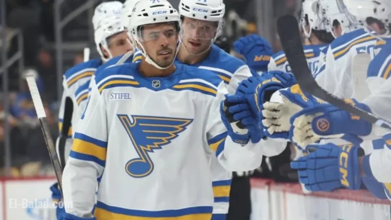 Blues’ Mathieu Joseph Misses Flames Game Due to Lower-Body Injury