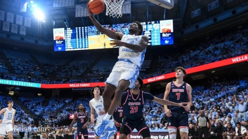 Lucas Analyzes Radford Game: UNC Athletics Insights