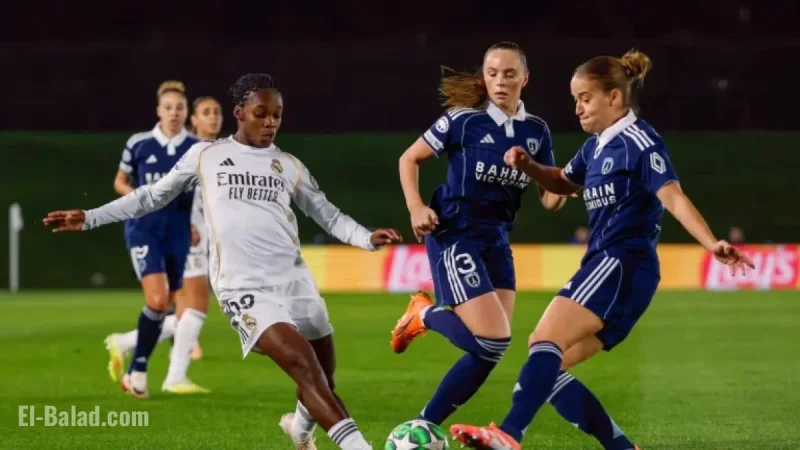Real Madrid vs Paris FC: Live Women’s Champions League Action Today