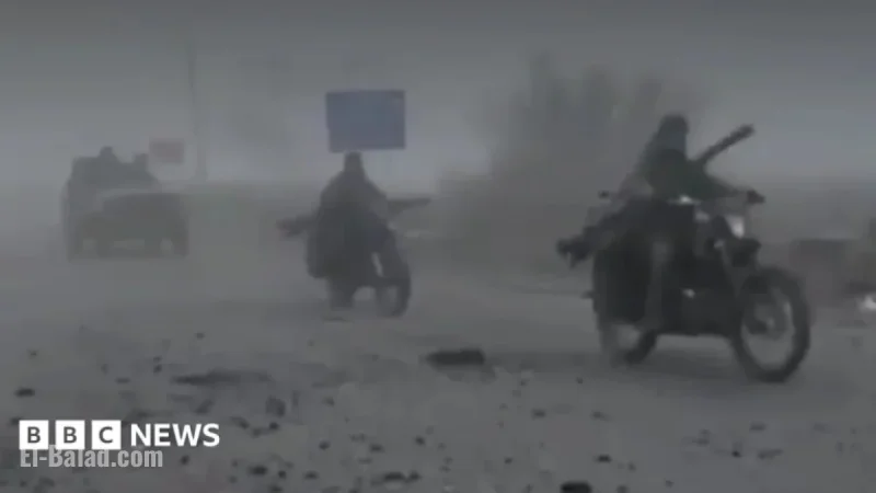 Russian Forces Advance into Key Ukrainian Town Under Fog Cover