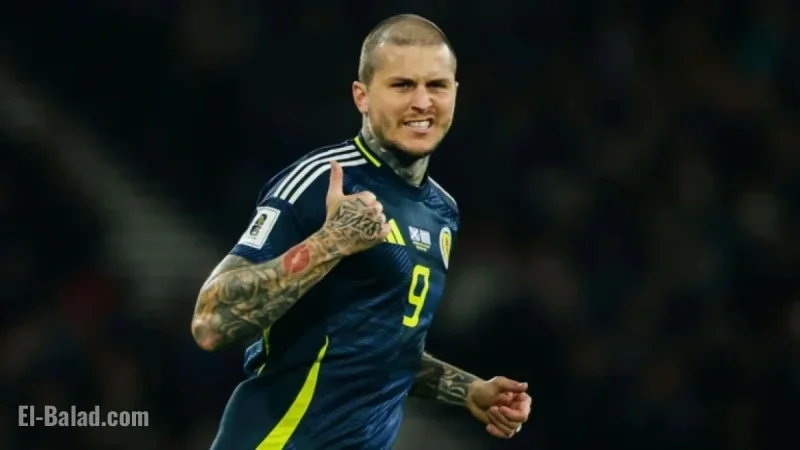 Scotland Striker Dykes Eyes World Cup as Career Pinnacle After Euros Miss
