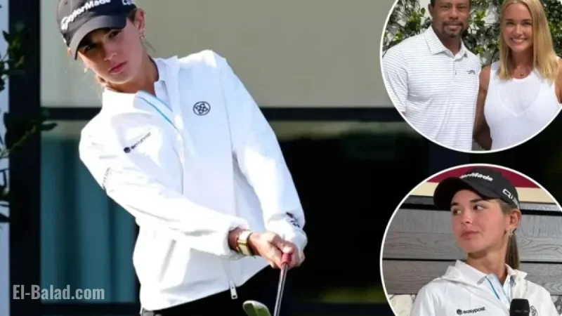 Tiger Woods Guides Kai Trump Before Highly-Anticipated LPGA Debut