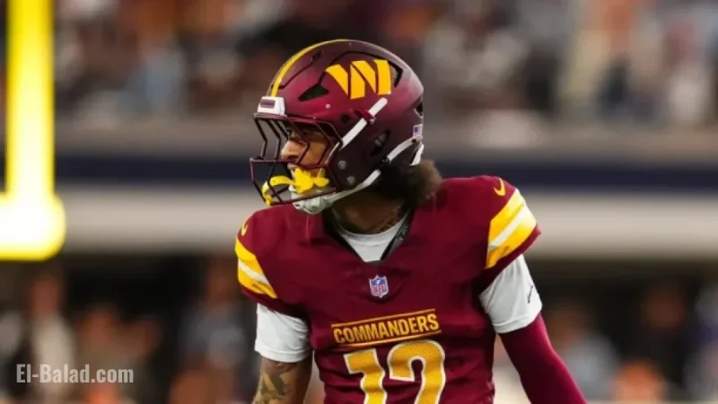 Washington Commanders Strengthen Roster: Wide Receivers Promoted, Trey Amos to IR