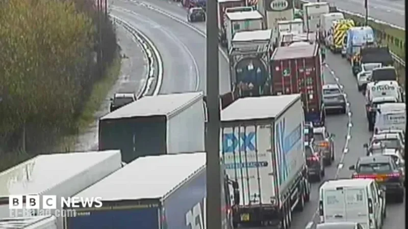 A50 Reopens After Major Crash Clearance