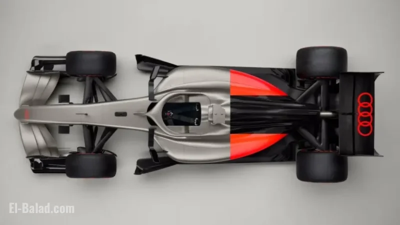 Audi Unveils Livery Concept for 2026 F1 Debut