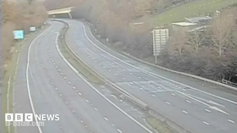 Crash Closes M1 Near Barnsley in Both Directions
