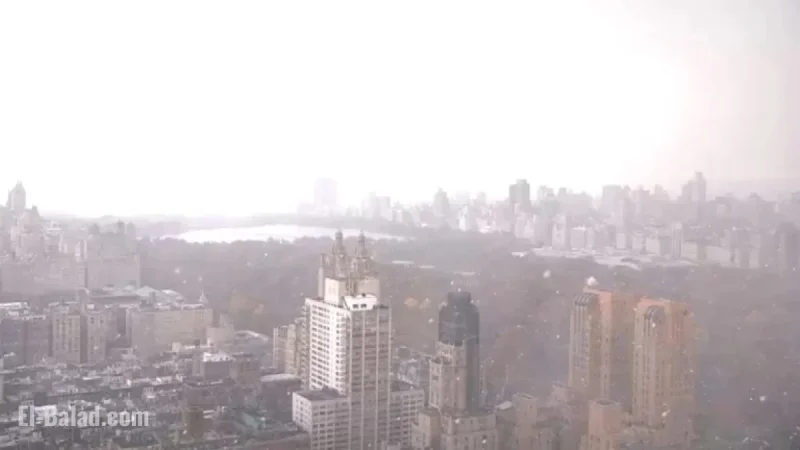 First Snow of the Season Blankets New York and New Jersey