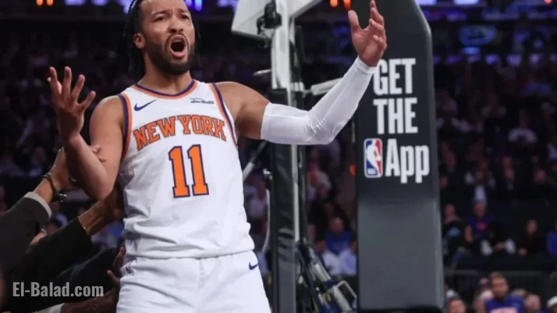 Jalen Brunson Exits on Crutches After Knicks’ Loss to Magic