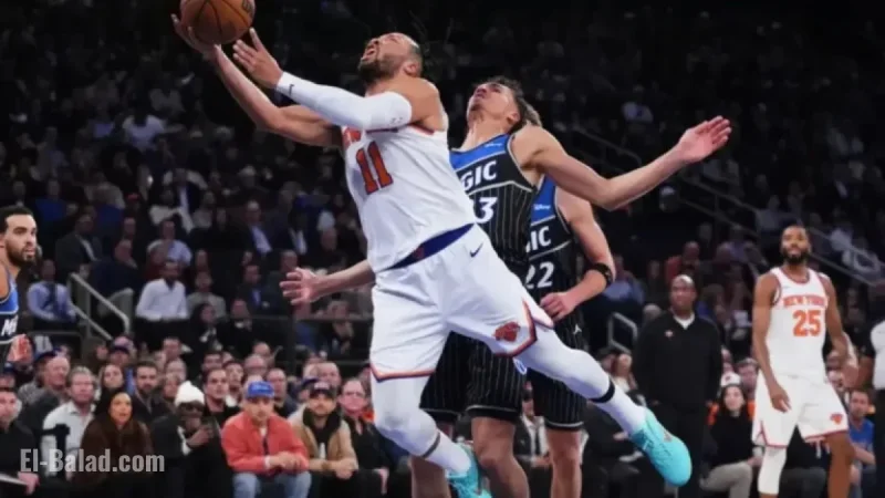 Jalen Brunson Leaves Knicks Game Early with Injury Scare Against Magic