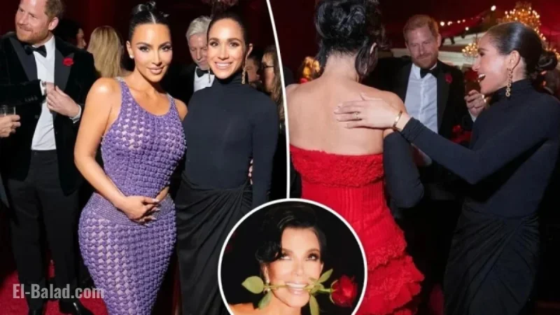 Kardashians Annoyed as Meghan Markle, Prince Harry Overshadow Kris Jenner’s Celebration