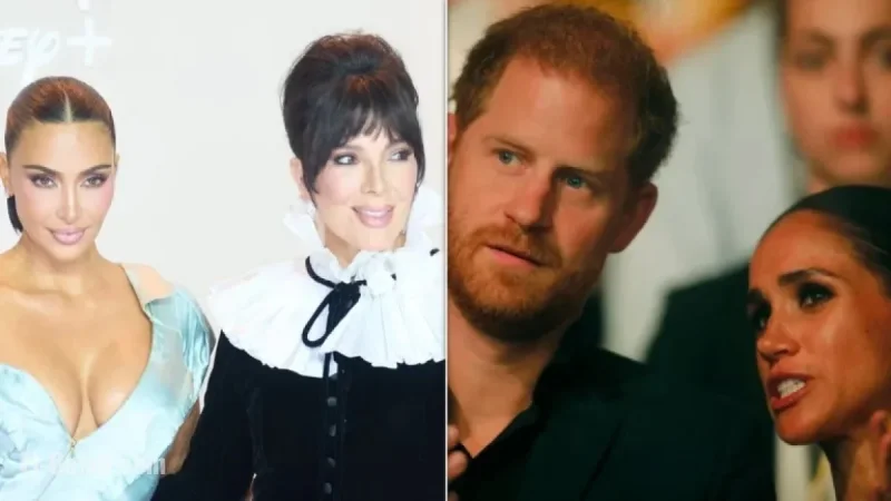 Kim Kardashian, Kris Jenner Remove Meghan Markle, Prince Harry Photos