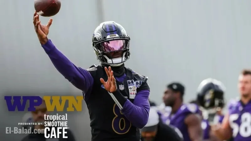 Lamar Jackson Skips Practice Over Knee Soreness