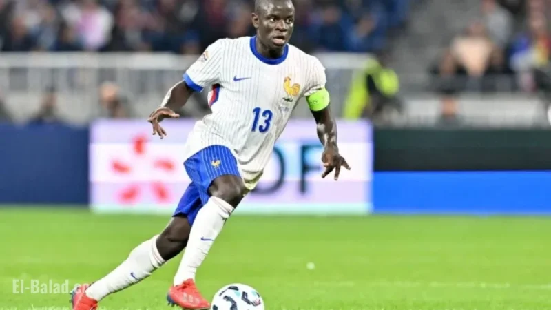 N’Golo Kanté and Bradley Barcola to Face Ukraine with Les Bleus