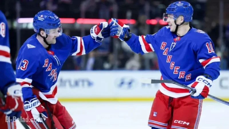 Rangers Dominate Predators 6-0 for First Home Win of Season