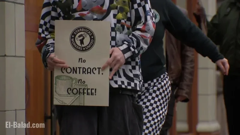 Starbucks Employees Launch 65-Store Strike on Red Cup Day