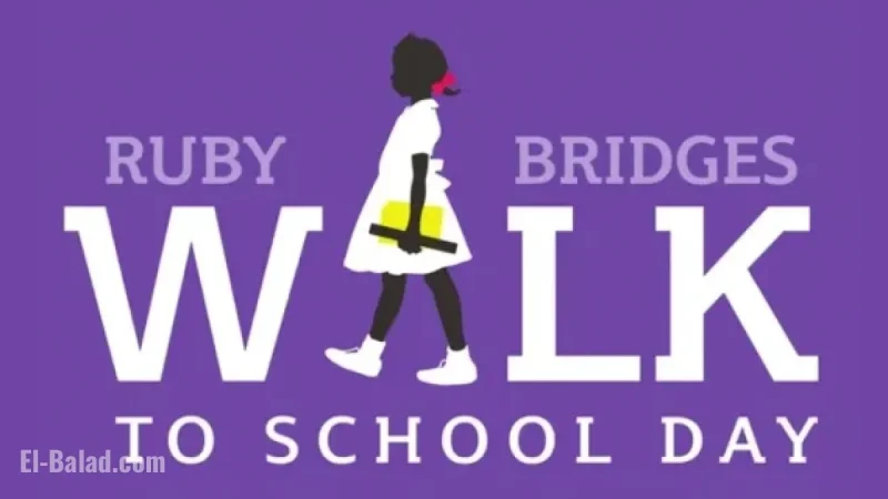 Students Champion Fourth Annual Ruby Bridges Walk to School Day