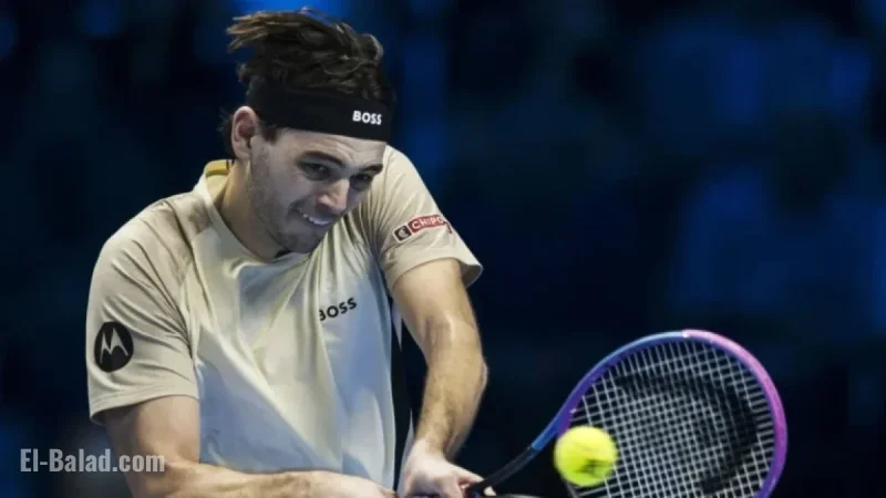 Taylor Fritz vs Alex de Minaur: ATP Finals Live Scores & Highlights