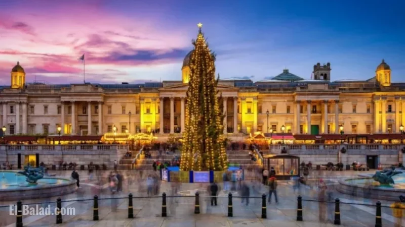 Trafalgar Square Christmas Tree Arrives for 2025 Festive Season