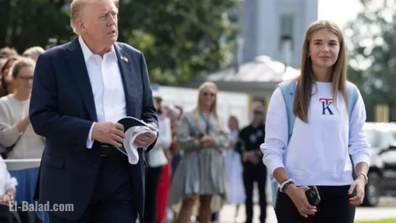 Trump’s Granddaughter Shares Presidential Advice Before Golf Debut