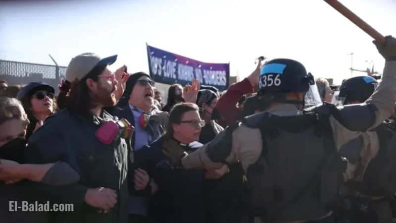 21 Arrested, Including Faith Leaders, in Broadview ICE Facility Protest Clash