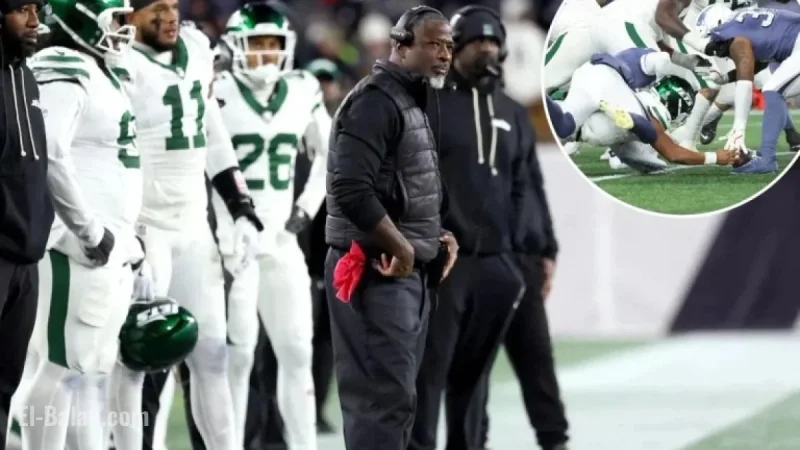 Bizarre Postgame Locker Room Scene Unfolds