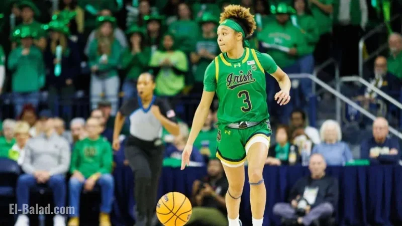 Hannah Hidalgo Breaks NCAA Steals Record in Stunning Notre Dame Performance