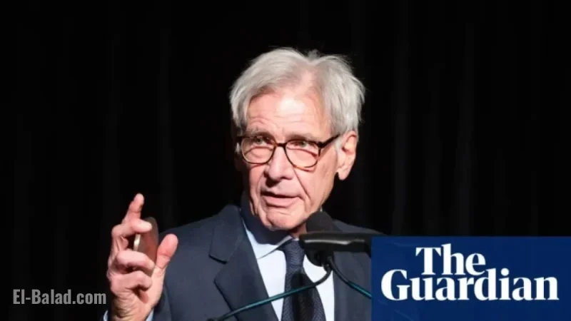 Harrison Ford Criticizes Trump, Labels Him Criminal in Climate Crisis Debate