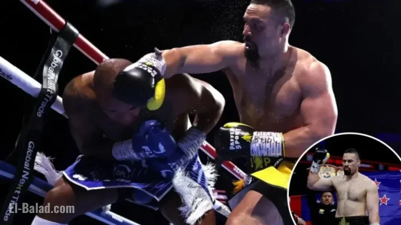 Joseph Parker, Ex-Boxing Champ, Tests Positive for Cocaine on Fight Day