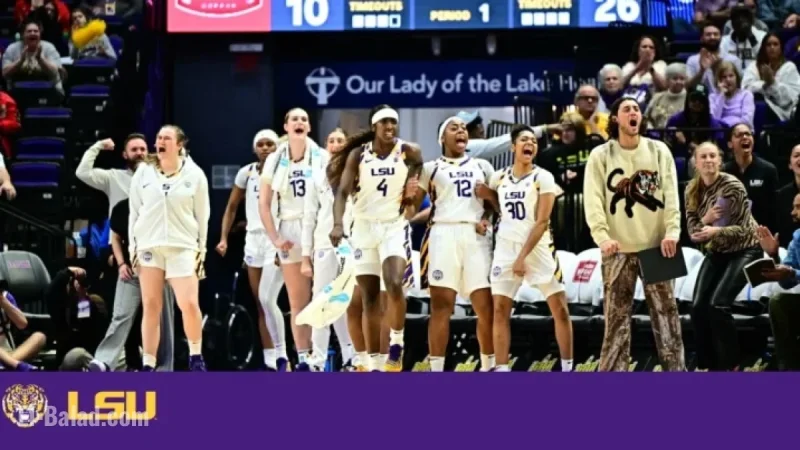 LSU Crushes Charlotte 117-59 with Another 100-Point Game