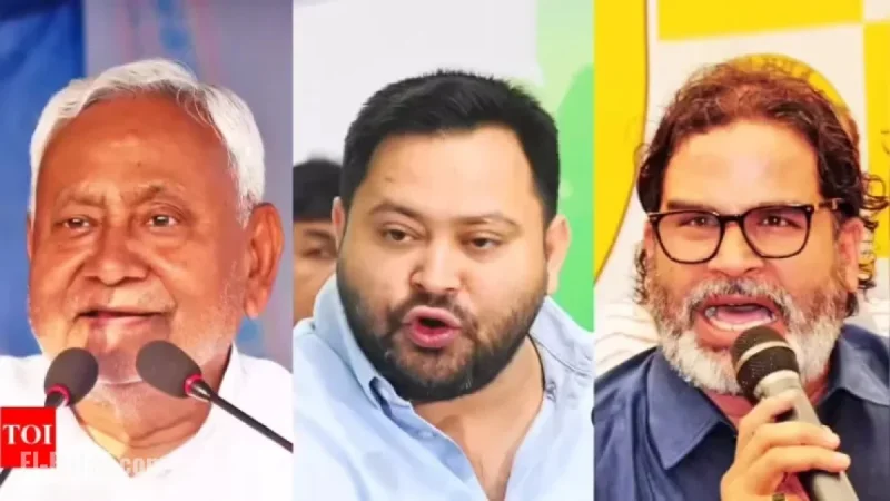 Nitish and Tejashwi Clash in Pivotal Bihar NDA vs MGB Showdown