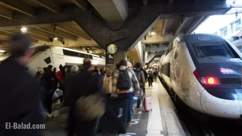 Paris Police Injure Knife-Wielding Man at Montparnasse Station