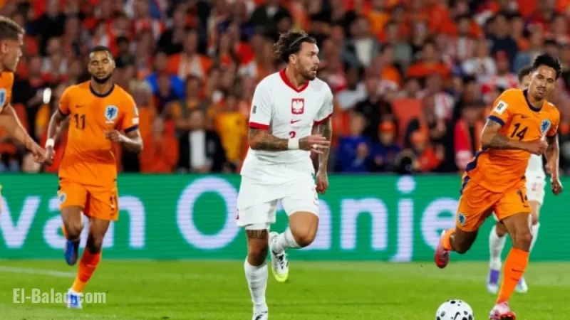 Stream Poland vs. Netherlands Live: FIFA World Cup 2026 Qualifiers, TV Info