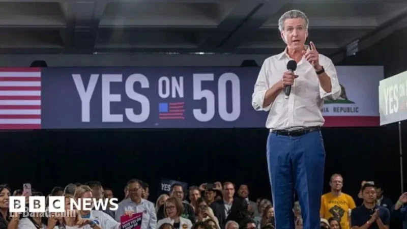 US Justice Department Sues California Over Redistricting Plan