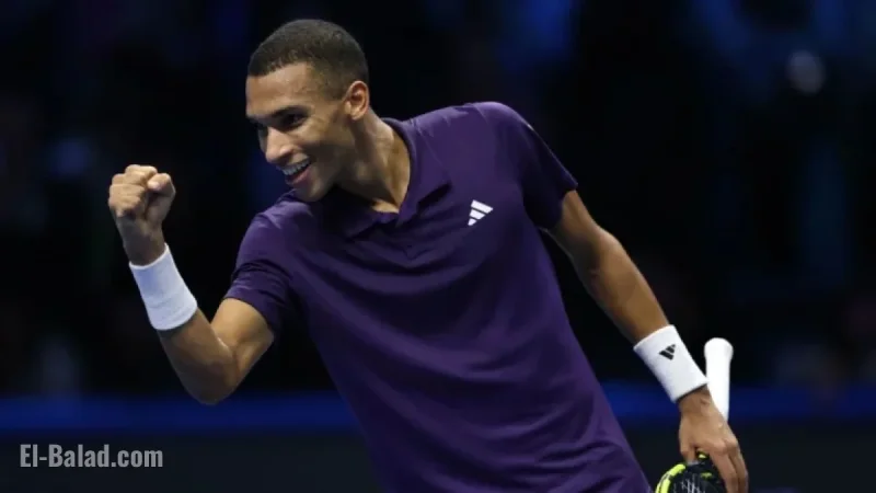 Auger-Aliassime Reaches ATP Finals Semifinals