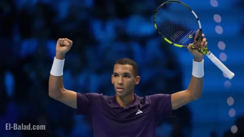 Auger-Aliassime Reaches ATP Finals Semis After Upsetting Zverev