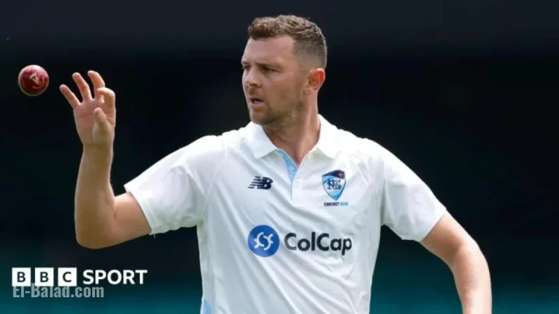 Australia’s Josh Hazlewood Out of First Ashes Test in Perth