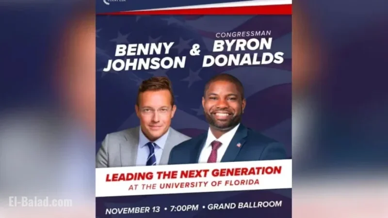Congressman Byron Donalds Attends Turning Point USA Event at University of Florida
