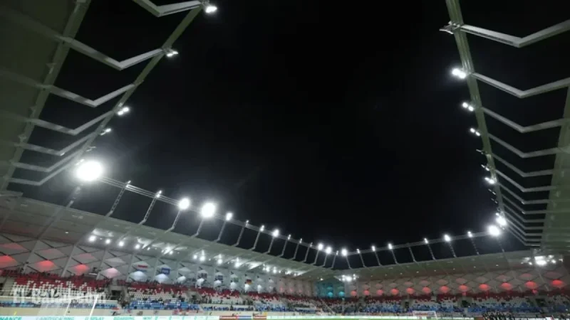 German Stadium Transforms into Disco Before Match