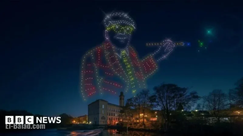 Hockney-Inspired Drone Show in Bradford Canceled Due to Storm Claudia