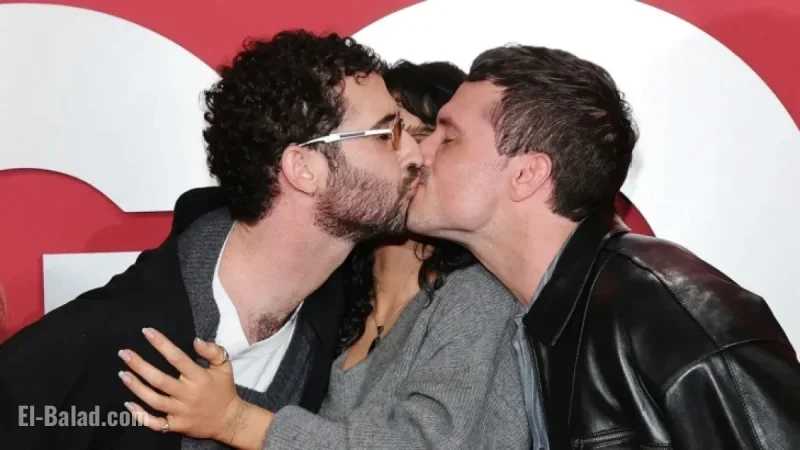 Josh Hutcherson Kisses Co-Star Jordan Firstman at 2025 GQ Party