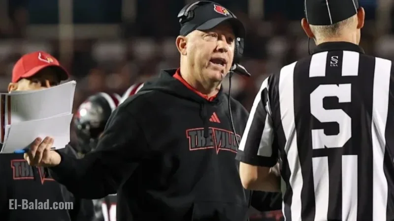 Louisville Falters in 20-19 Loss to Clemson