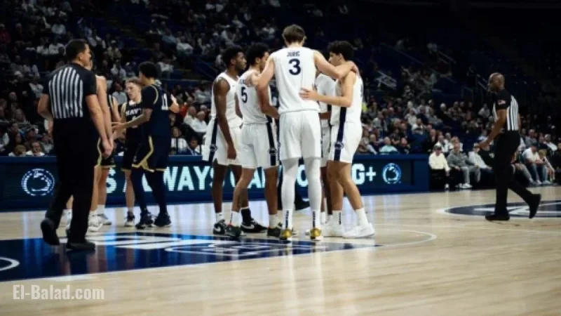 Nittany Lions Battle La Salle at Philadelphia’s Xfinity Mobile Arena Saturday