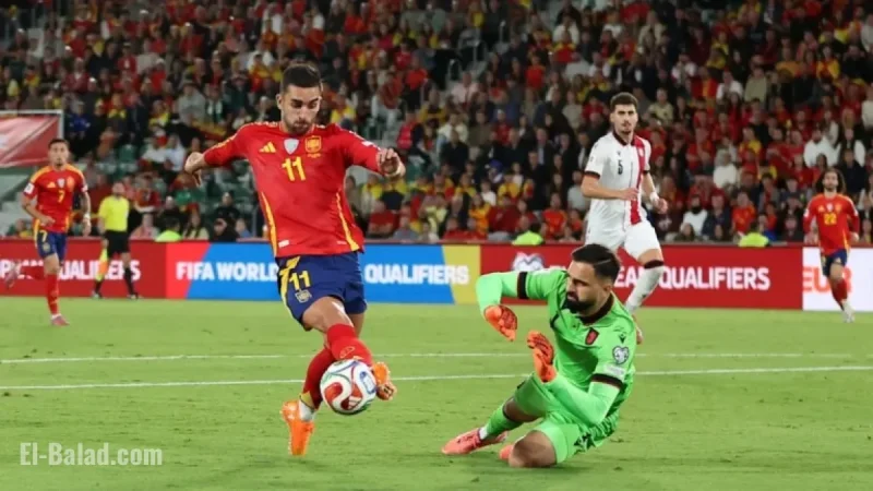 Spain Includes Two Barcelona Stars in Starting Lineup Against Georgia