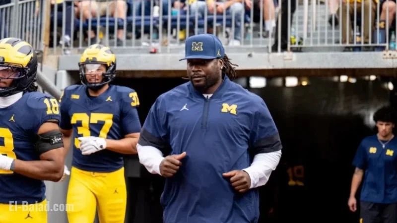 Wolverines Assistant Coach Reunites with Wink Martindale in Full-Circle Moment