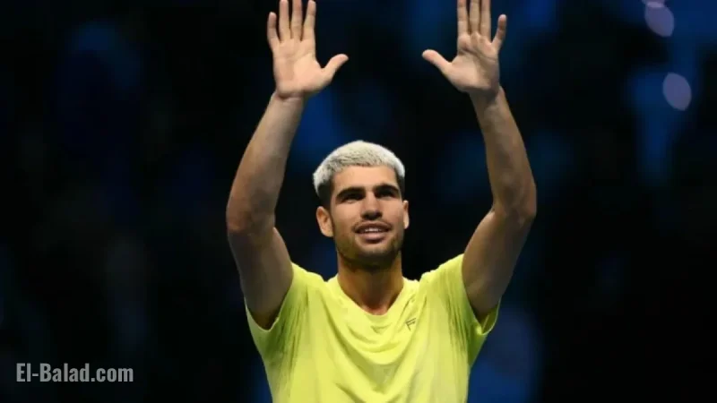 World No. 1 Alcaraz Advances Halfway in ATP Masters Mission